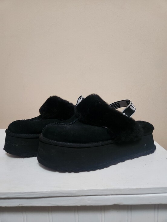 UGG Shoes - Black Platform UGGs with a 2” Platform